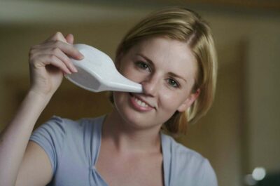 A neti pot can bring you relief from nasal congestion